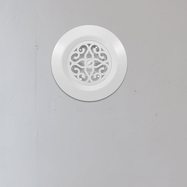 OUNONA Exhaust Soffit Conditioner Vent Cover Round Ceiling Vent Soffit Vent Wall Mount For Home