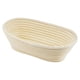 thumbnail image 1 of Toystoory Cesta de pan, masas de fermentación, cestas geométricas de ratán tejidas, postre, horneado, accesorios organizadores de Cocina y Comedor Óvalo 25x15x8cm, 1 of 6