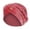 Watermelon Red, variant on MEICHEN Turbans for Women Women Solid Beading India Hat Muslim Ruffle Cancer Chemo Hat Beanie Wrap Cap All Seasons Fashion Must Have