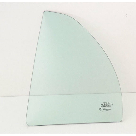 Driver Left Side Rear Vent Window Vent Glass Compatible with Toyota Yaris 4 Door Hatchback 2006-2011 Models