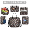 thumbnail image 2 of Star Princess Castle Pattern Womens Lunch Box for Work,Insulated Large Lunch Bag for Tween and Teen,Loncheras Para Mujer,Leakproof Adult Lunch Bag for Work,Beach,Travel,Picnic,Camping, 2 of 7