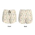 thumbnail image 5 of Lsque Sushi and Rolls Printed Women's Running Shorts with Liner Pockets,Elastic Quick Dry Workout Athletic Gym Yoga Shorts,Womens High Waist Shorts-, 5 of 9