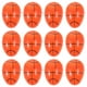 thumbnail image 1 of KAKOWELY 12 huevos de Pascua rellenables de plástico con forma de pelota deportiva, huevos de Pascua que se abren y rellenos para cestas de Pascua., 1 of 5