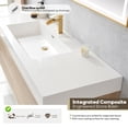thumbnail image 6 of Palencia 60" Single Sink Wall-Mount Floating Wood Bathroom Vanity No Mirror, 6 of 14