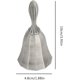 thumbnail image 2 of Campana de mano KAIYANG campana de té de metal campana de servicio campana de plata, 2 of 5