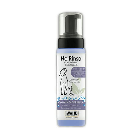 Wahl Waterless No Rinse Dog Shampoo Lavender Chamomile, 7.1-oz (Best Dog Shampoo For Yeasty Skin)
