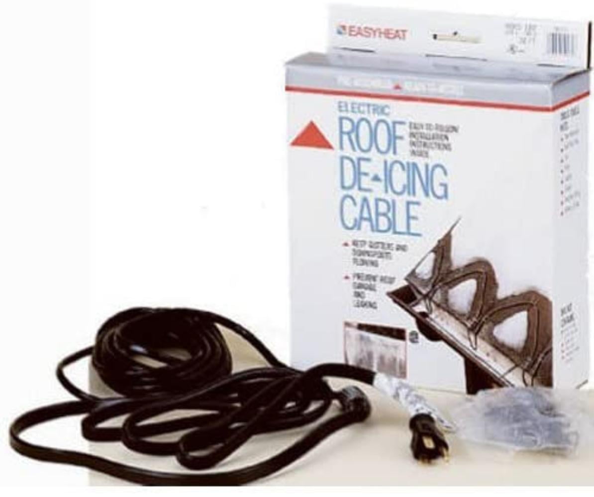 Easy Heat Adks 300 60 Foot Roof Snow De Icing Kit Walmart Com