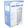 Ubbi Steel Diaper Pail, Odor Locking, No Special Bag Required, Award