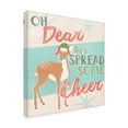 thumbnail image 2 of Trademark Fine Art 'Deer Retro Christmas I' Canvas Art by June Erica Vess, 2 of 4