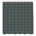 thumbnail image 3 of Ambesonne Antique Oriental Shower Curtain, Colorful Art Deco, 69"Wx84"L, Dark Slate Blue Sepia, 3 of 5