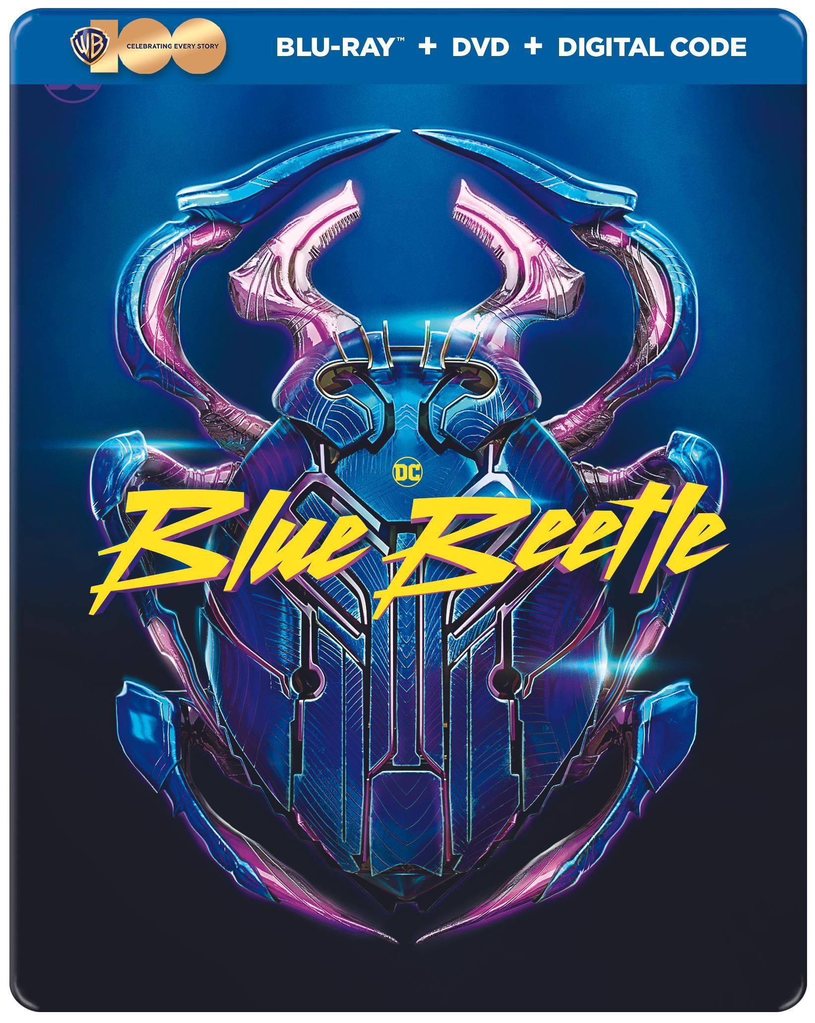 Blue Beetle (Walmart Exclusive) (Steelbook Blu-ray + DVD + Digital Copy) 