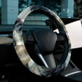 thumbnail image 6 of Wolf 14.5 Inch Printing PVC Leather Steering Wheel Cover Car Wheel Covers Auto Accessories, 6 of 6