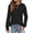 Black, variant on Dressy Blouses for Women Fall Fashion Long Sleeve Shirts Pleated Tunic Tops Trendy Clothes