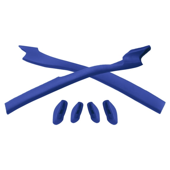 Vonxyz Deep Blue Replacement Earsocks Nosepieces Rubber Kits for Oakley Half Jacket 2.0/Half Jacket 2.0 XL Sunglasses