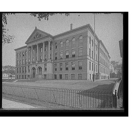 Historic Print, [Utica Free Academy, Utica, N.Y.], 16" x 20"