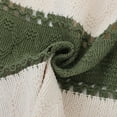 thumbnail image 5 of UPOUART Rustic Green Table Runner with Tassels, Polyester Fabric, Perfect for Special Occasions and Home Decor, 1 Set, 5 of 6