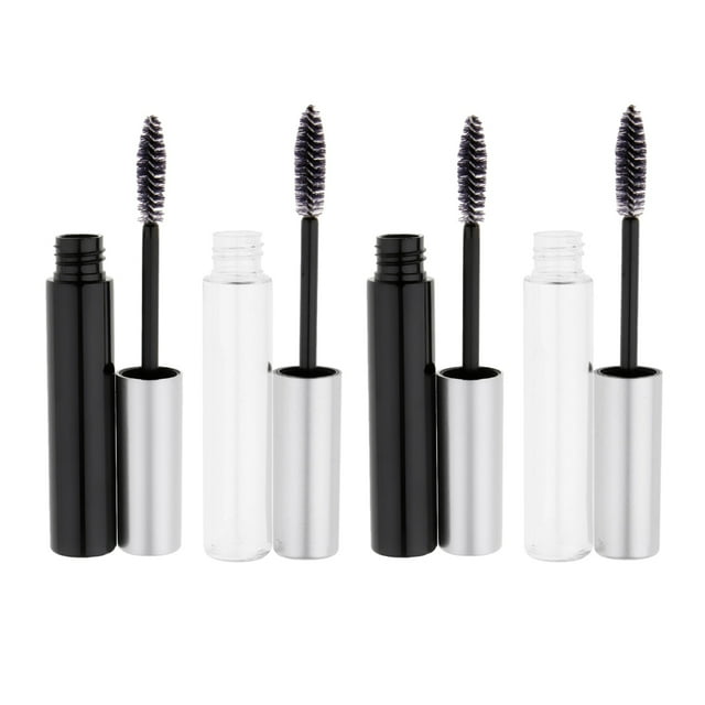 Tubos de la mascara vacíos Zulema 10 Ml 4 Piezas con Varilla de pestañas