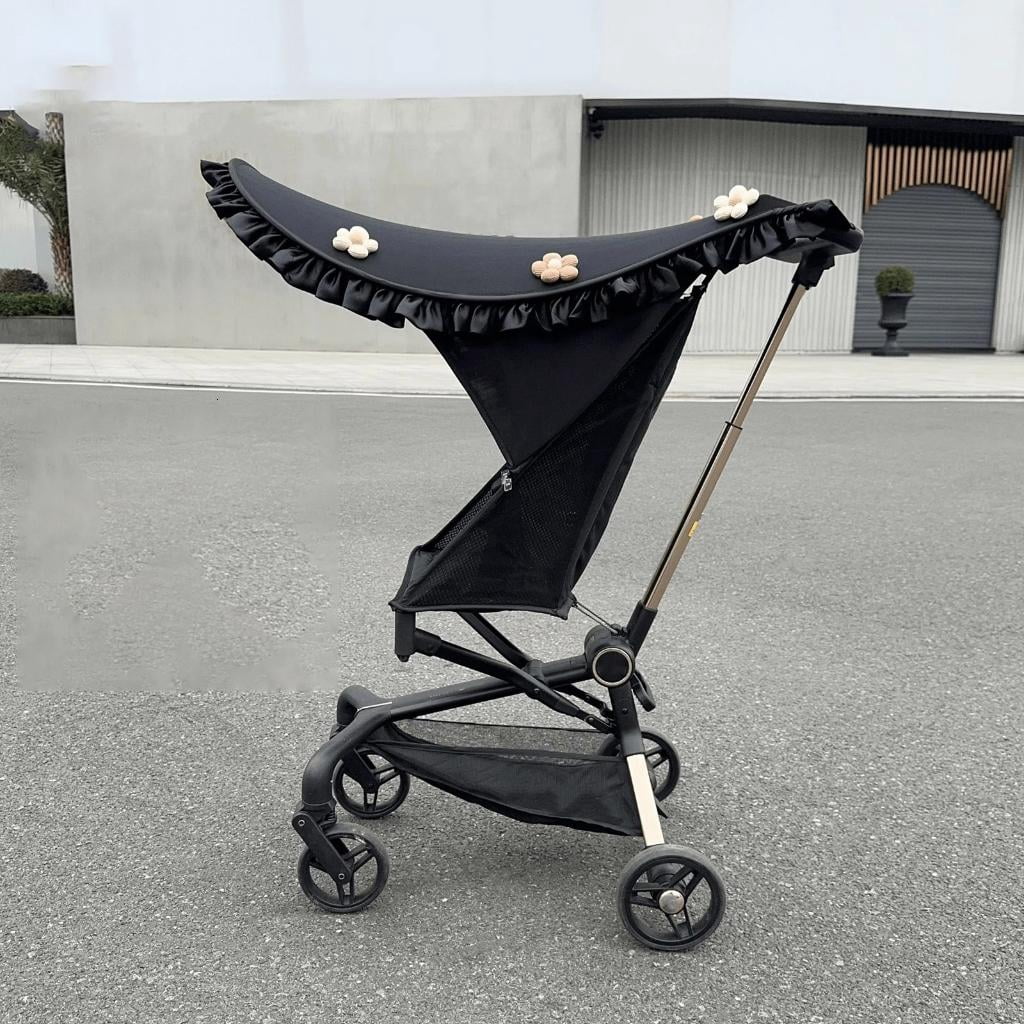 Infant Strollers Sunshade Canopy Sun Protections Pushchair Cart Awning for Daily Park Walking and Shopping Trip