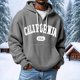 thumbnail image 1 of MHFRRA Sudadera Ligera con Capucha y Media Cremallera con Bolsillo para Uso Informal y Entrenamiento Al Aire Libre Gris, 1 of 3