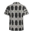 Hawaiian Shirt For Men – Short Sleeve Aloha Beach Shirt With Monkey Floral Print, Quick Dry, Casual Button Down, Small