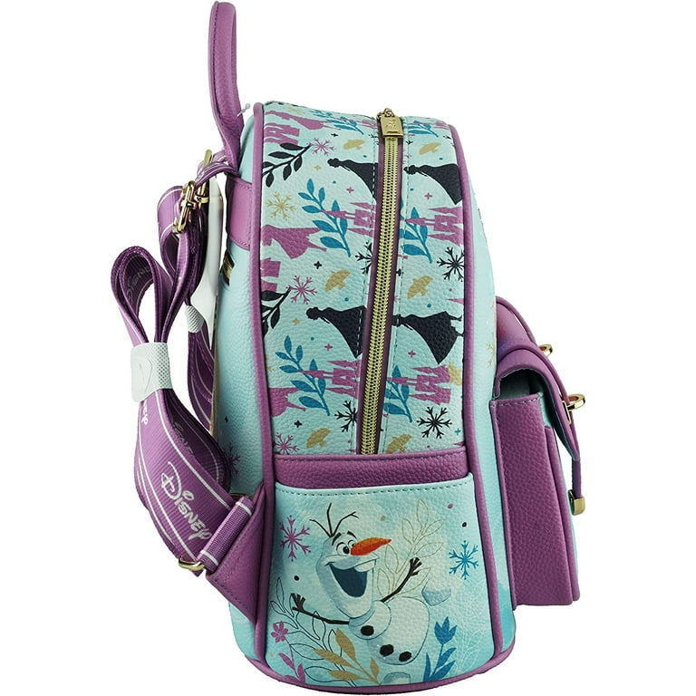 Disney Frozen 11 Mini Backpack Anna Elsa Girls w/ Purple