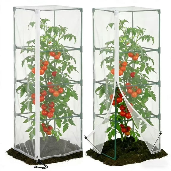 2 Pcs Garden Bird Netting, Plant Netting for Garden, Plant Covers Freeze Protection, Plant Covers From Animals, Fruit Tree Netting for Squirrels and Birds