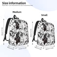 thumbnail image 3 of Picia Labrador Retriever Dog Printed Canvas Daypack - Stylish and Durable Vintage Compact Backpack - Class, Work, Travel, or Laptop Bookbag,Organized Compartments-Medium, 3 of 6