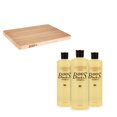 thumbnail image 1 of John Boos Reversible Maple Wood Cutting Board with Board Maintenance Oil 3 Pack, 1 of 11