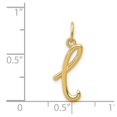 thumbnail image 2 of 14k Yellow Gold Initial Charm - .3 Grams, 2 of 2