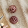 thumbnail image 6 of HOARBOEG 4-Piece Christmas Ball Ornaments Set, Multicolor Shatterproof Plastic Hanging Balls for Christmas Tree Decor, Mini Decorative Pendants for Window, Holiday Scene Layouts, 6 of 6