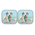 thumbnail image 7 of Naloa A Funny Little Dalmatian Puppy 2 Piece Foldable Car Sun Shades, Car Windshield Sunshade, Front Window Sunshade for Car, Truck, SUV - Small, 7 of 7