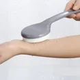 thumbnail image 5 of LongDay 1pcs Rubber bathroom long handle massage bath brush soft hair bath brush rub back brush bath brush, 5 of 8
