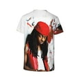 thumbnail image 6 of Lil Wayne Kids T-Shirt 3d Printed Graphic T-Shirts Boys And Girls Short Sleeve Shirts For Youth Kids X-Small, 6 of 7
