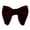 Burgundy, variant on Mens Velvet Vintage Double Layer Pre-Tied Handmade Bow Tie Glitter Solid Color f