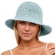 thumbnail image 1 of Sombrero plegable ligero y transpirable para mujer: sombrero de pescador con protección UV para actividades al aire libre, 1 of 6