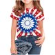 thumbnail image 5 of Odeerbi Chicos Niñas 4 de Julio Camiseta Manga Corta Día de La Independencia Camiseta Gráfica, 5 of 6