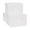 White Grid-3PCS, variant on Medium Canvas Storage Baskets White Grid-3PCS Fabric Organizing Bins