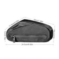 thumbnail image 2 of Almacenamiento De Bicicleta Deportiva, Bolsa De Marco De Sillín Triangular Impermeable, Bolsa De Herramientas De Bicicleta Para Ciclismo Eigraketly OD012732-00, 2 of 6
