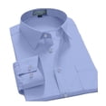 thumbnail image 2 of Men's Regular Fit Long Sleeve Button Down Dress Shirt, 2 of 2