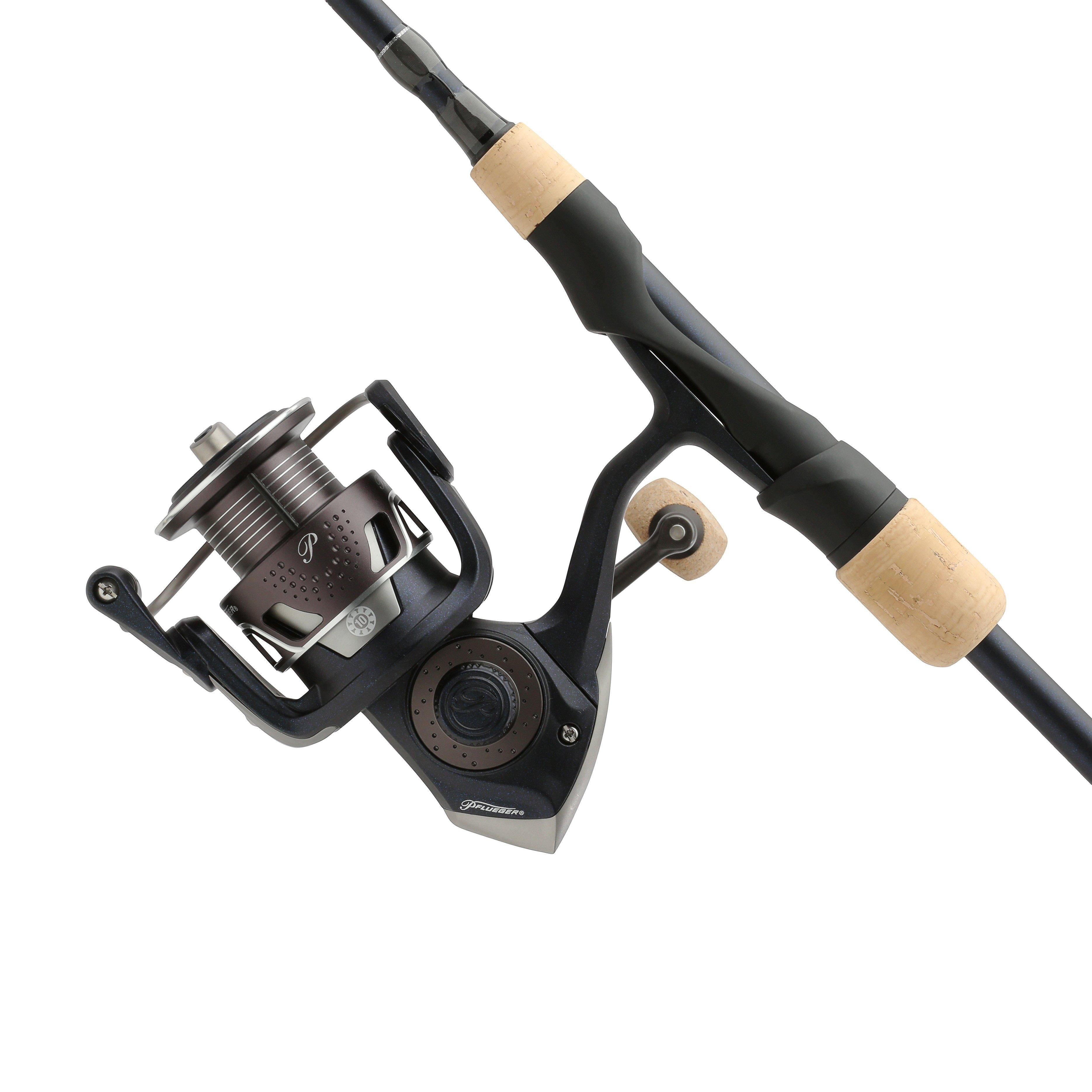 Pflueger President XT Spinning Fishing Combo, 7' Medium Rod, 3500 Size Reel