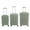 Sage, variant on G-Force 3 Piece Expandable Rolling Luggage Set in Navy