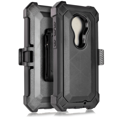 thumbnail image 3 of Value Pack ! for Moto G7 Play Crystal Phone Case 360? Cover Screen Protector Clip Kickstand Holster Hybrid Shock Bumper, 3 of 4