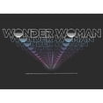 thumbnail image 2 of Women's Wonder Woman 1984 Logo Retro Effect  Graphic Tee Black X Large, 2 of 4