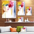 thumbnail image 4 of Design Art - Girl with Colorful Hair, 4 of 4