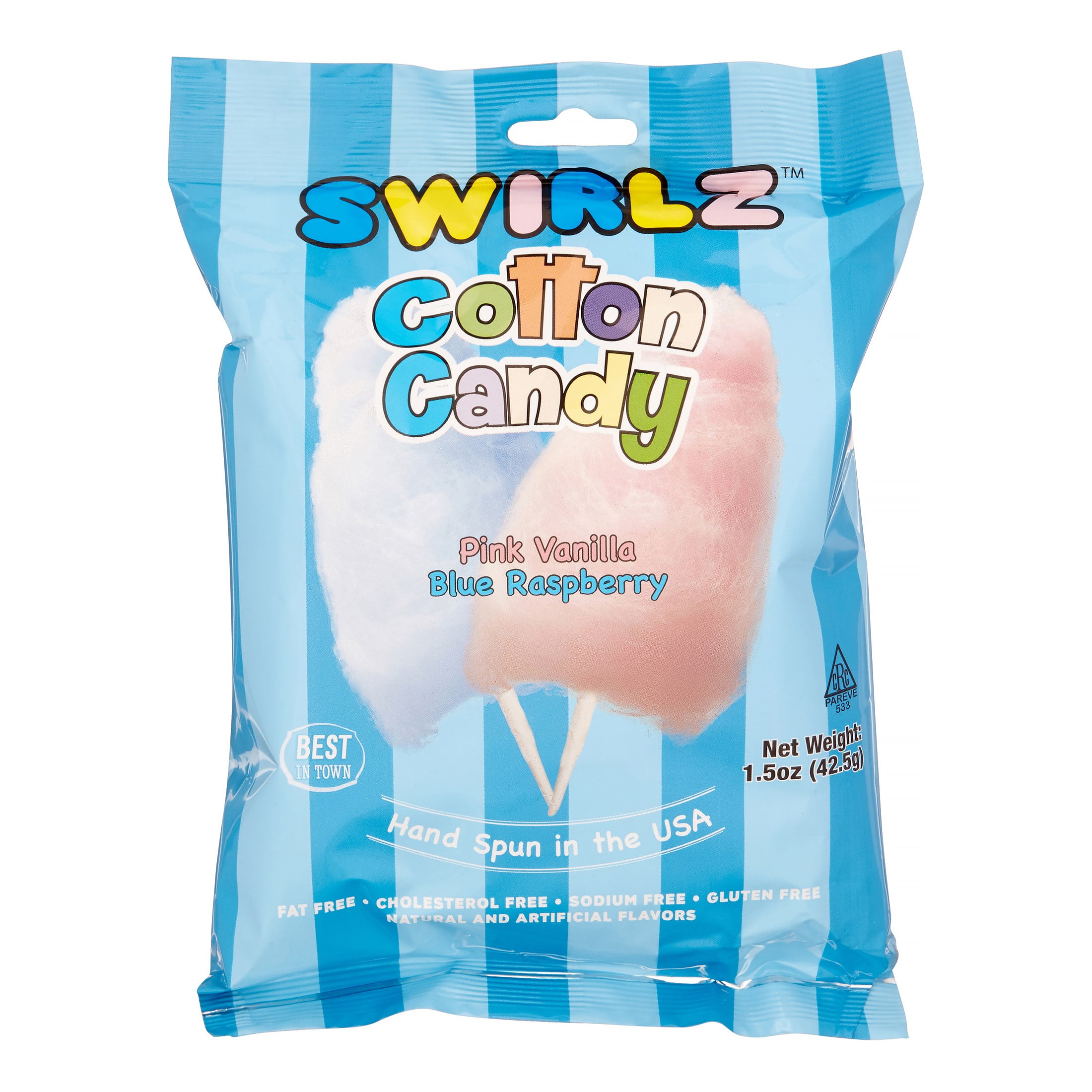 Swirlz Cotton Candy 1.5 Oz (Case of 24)