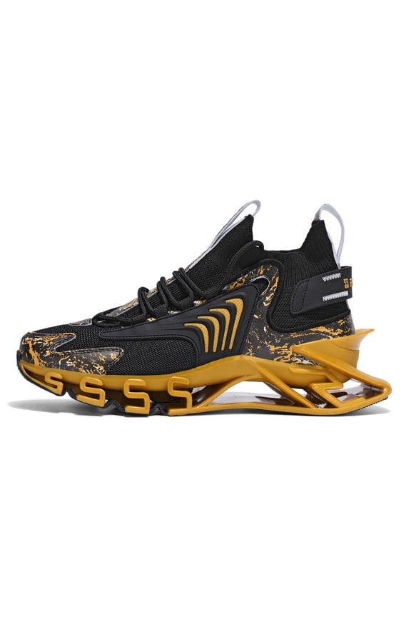 2025 New Casual and Trendy sports Flying Net Men's Morale Travel Running Shoes