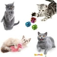 thumbnail image 7 of TAIMASI 34Pcs Cat Toys Kitten Toys, Interactive Kitty Toys with Collapsible Cat Tunnels Tent, Cat Wand Catnip Feather Teaser, 7 of 7
