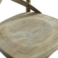 thumbnail image 3 of Modway Gear 43.5" Modern Style Elm Wood X-brace Back Bar Stool in Gray Finish, 3 of 10