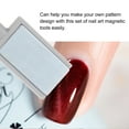 thumbnail image 4 of WORGEOUS 1 set/12pcs Tool de arte de uñas Herramienta Cat Eye Magnet Polpo de uñas Magnet especial, 4 of 8