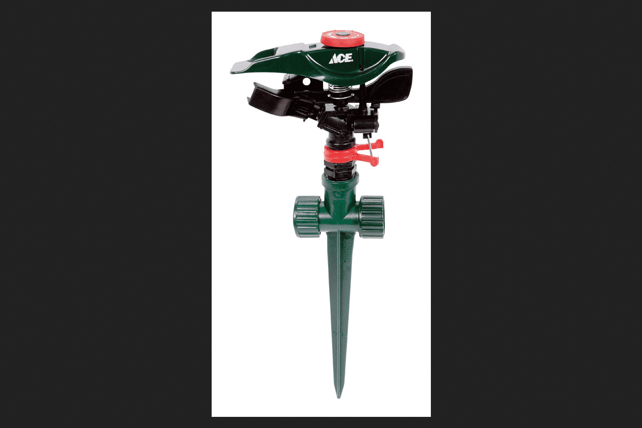 Ace Plastic Spike Impulse Sprinkler 5700 sq. ft.